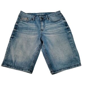 Calvin Klein Women's 6 City Shorts Denim ***STAINS***